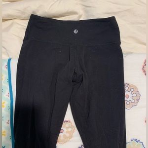 Lulu black leggings size 4